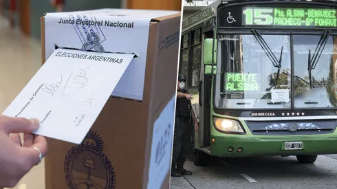 El transporte público será gratuito en Argentina durante las Elecciones (Foto: Defensoría CABA y Getty Images)