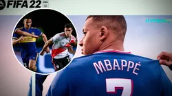 FIFA 22 volverá a contar con Boca y River (Fotos: EA.com y Getty)