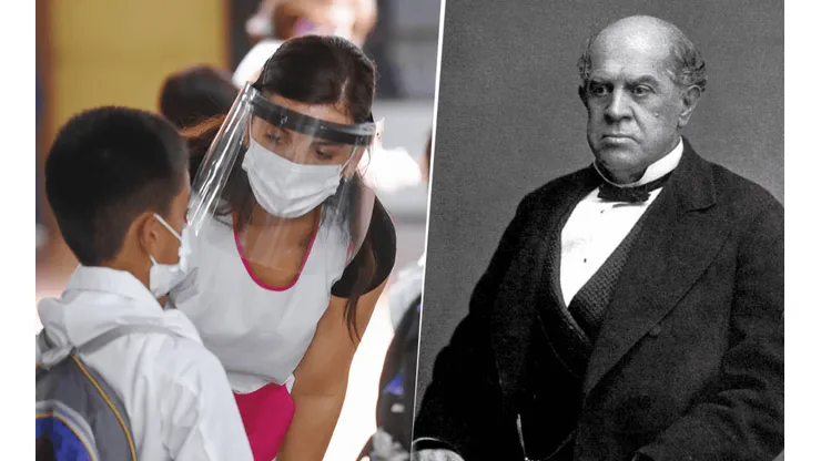 El Día del Maestro se conmemora en homenaje a Domingo Faustino Sarmiente (Foto: Getty Images y Ministerio de Cultura)