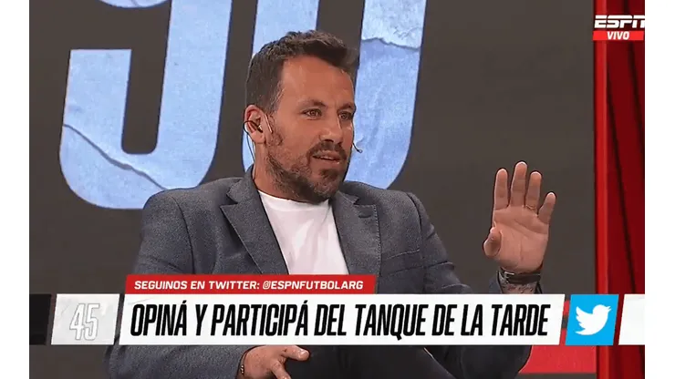 Cristian Fabbiani sorprendió a propios y extraños.