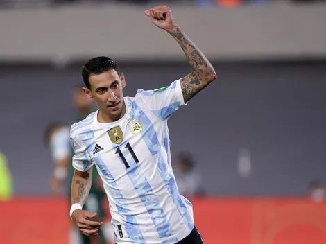 Los números de Di María en su reencuentro con el público argentino