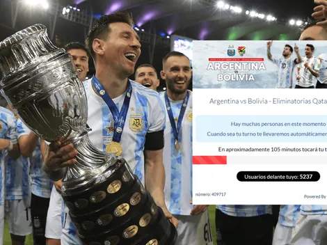 Pusieron a la venta un remanente de entradas para Argentina vs. Bolivia: ya se agotaron