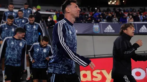 Lionel hizo explotar al Monumental: "Que de la mano de Leo Messi"