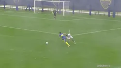 Lo dejó desparramado: el tremendo lujo de Zeballos en la Reserva de Boca