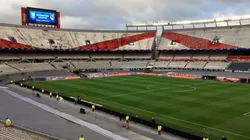 El Monumental empieza a recibir a los hinchas de la Selección (Foto: @Team_10_Messi vía Twitter)