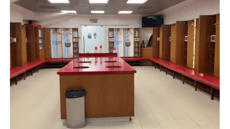 Todo preparado: así está el vestuario antes del partido de la Selección
