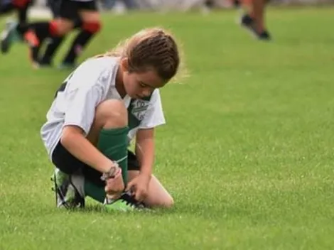Tiene 12 años y quiere que la dejen jugar al fútbol