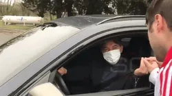 La emoción de un hincha de River al ver a Gallardo