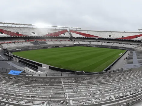 Fotos: así está el Monumental tras la lluvia a horas del partido de la Selección
