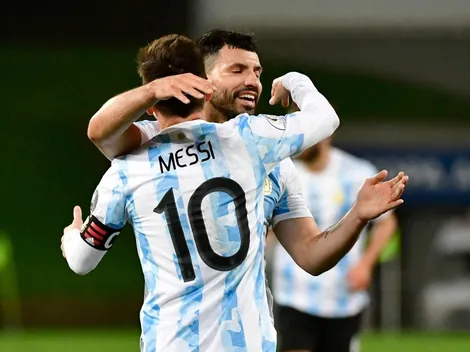 El Kun Agüero habló por primera vez de la salida de Messi del Barcelona