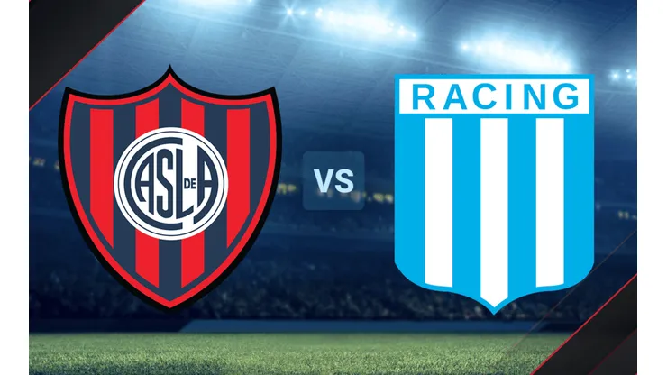San Lorenzo y Racing se enfrentan por la Liga Profesional.