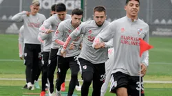 Entrenamiento de River Plate (Foto: River vía Twitter)