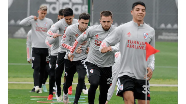Entrenamiento de River Plate (Foto: River vía Twitter)
