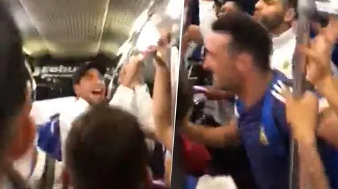 Apareció un viejo video de Scaloni cantando con la Selección: "Todos los brazucas..."