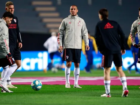 Los 4 titulares de River que hoy se entrenaron diferenciado