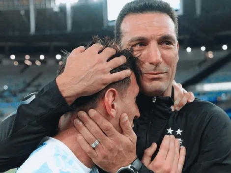 Las sentidas palabras que Messi le dedicó a Scaloni