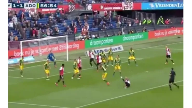 Senesi ganó el premio al mejor gol del año en Holanda