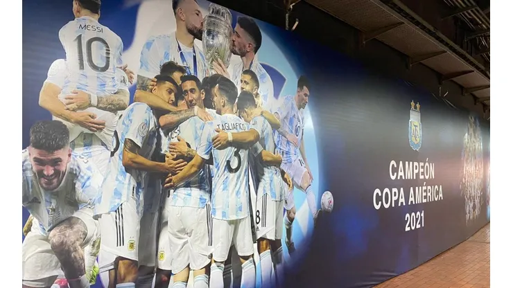 A puro festejo: así espera el Monumental a la Selección Argentina