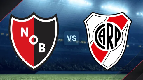 Newell's Old Boys y River Plate se enfrentan por la Liga Profesional.