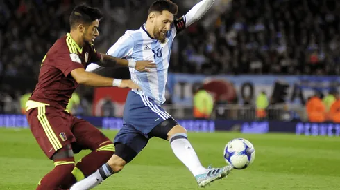 La última vez que la Selección jugó en el Monumental.