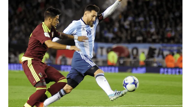 La última vez que la Selección jugó en el Monumental.