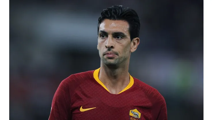 Javier Pastore en Roma.