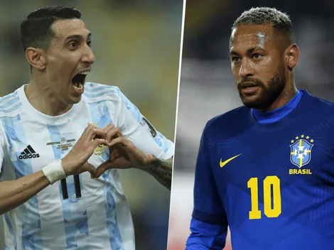 Di María volvió a cargar a Neymar: "Hay algo que brilla en el medio"