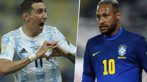 Di María y un divertido cruce con Neymar en Instagram.