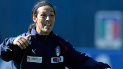 Mauro Camoranesi en el seleccionado italiano.