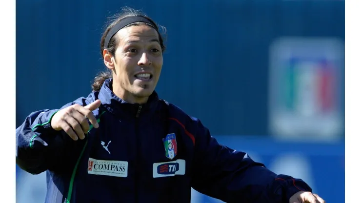 Mauro Camoranesi en el seleccionado italiano.