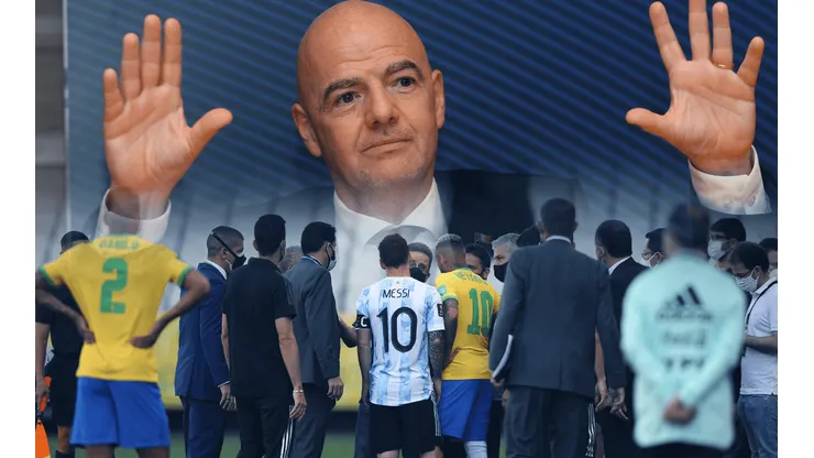 FIFA y una nueva notificación para Argentina y Brasil.