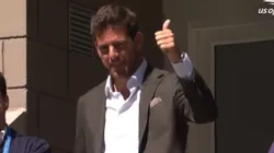 Del Potro revolucionó el US Open, peloteó con McEnroe y aseguró: "El tenis me está esperando"