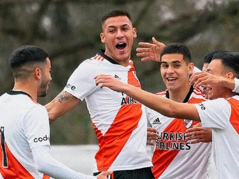 ¿Y si jugaban ellos? La Reserva de River masacró a goles a la de Independiente