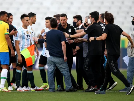 Es oficial: el partido entre Brasil y Argentina quedó suspendido