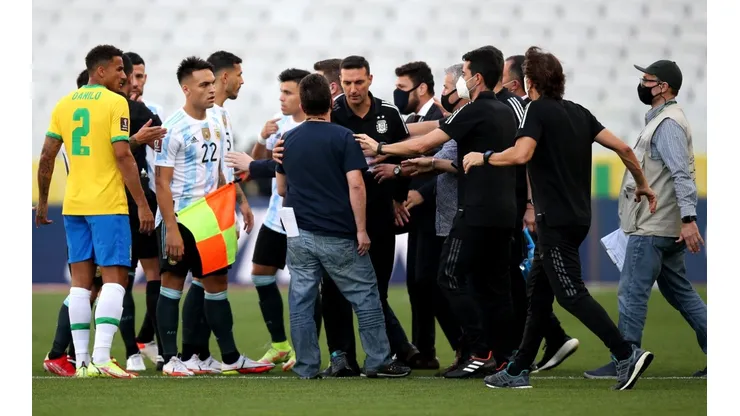 Caos en el Arena Corinthians.