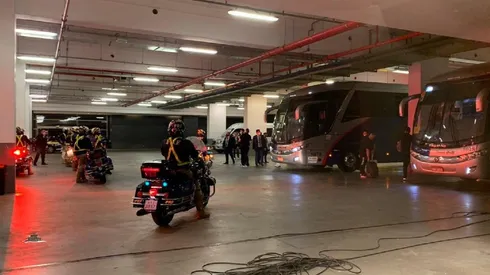 La Selección Argentina pudo abandonar el Arena Corinthians.