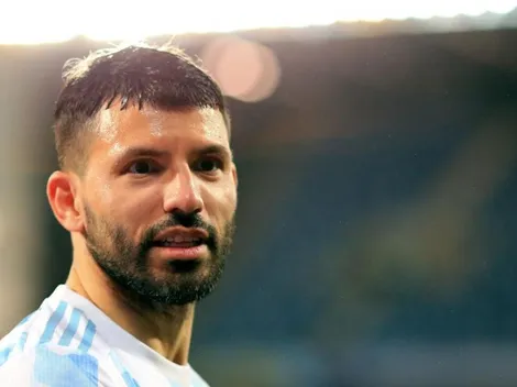 El Kun Agüero le puso seriedad al asunto: "Niaaaaaaaaaaaa"