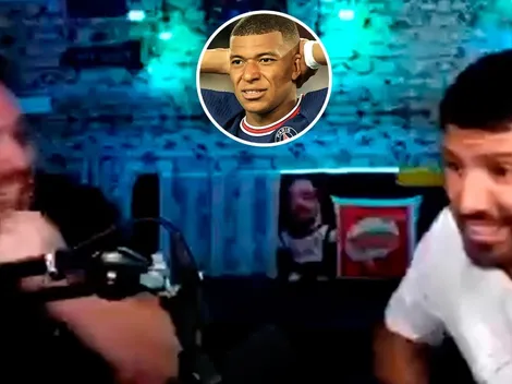 La 'gastada' del Kun Agüero a Ibai por el pase frustrado de Mbappe al Real Madrid