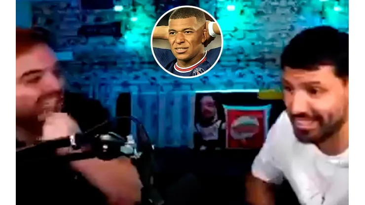 La 'gastada' del Kun Agüero a Ibai por el pase frustrado de Mbappe al Real Madrid
