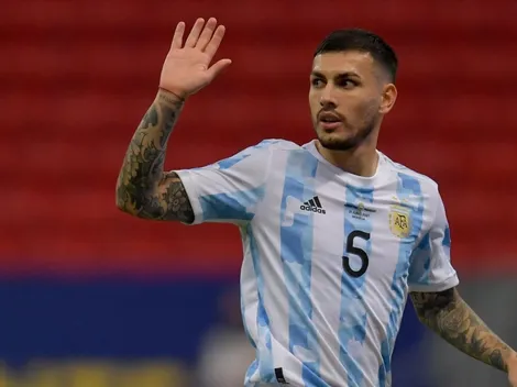 La publicación de Paredes en Instagram a minutos del partido: "Todos juntos"