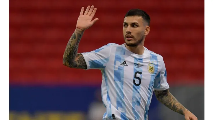 El mensaje de Paredes en Instagram a minutos del partido: "Todos juntos"