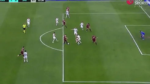 Aunque usted no lo crea, a Lanús le cobraron este gol