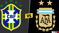 Brasil vs. Argentina.