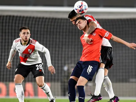 Peña Biafore fue quien más pelotas recuperó ante Independiente