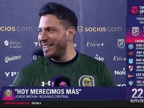 El cruce entre Broun y Weigandt al aire luego del triunfo de Boca