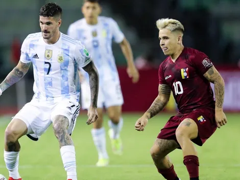 De Paul fue el máximo recuperador ante Venezuela