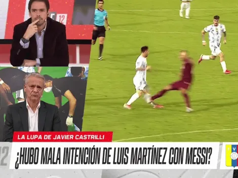 Castrilli, muy caliente por la patada a Messi: "Fue directo a quebrarlo"