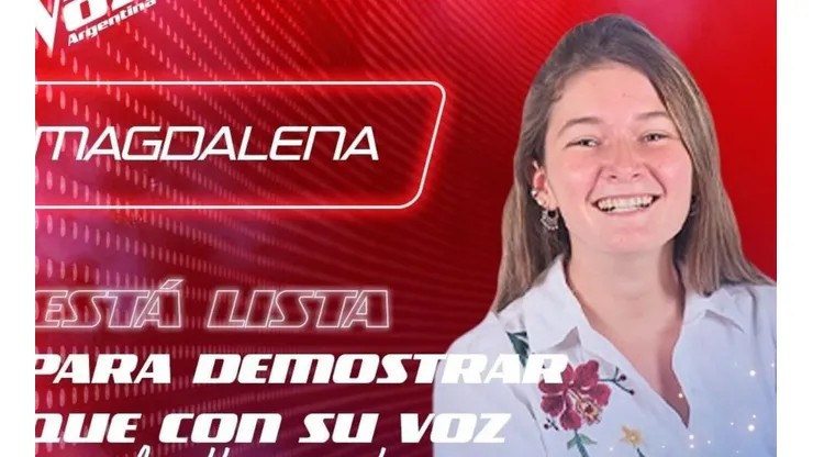 Magdalena Cullen buscará acceder a la FINAL de La Voz Argentina 2021 (Foto: Instagram La Voz Argentina)