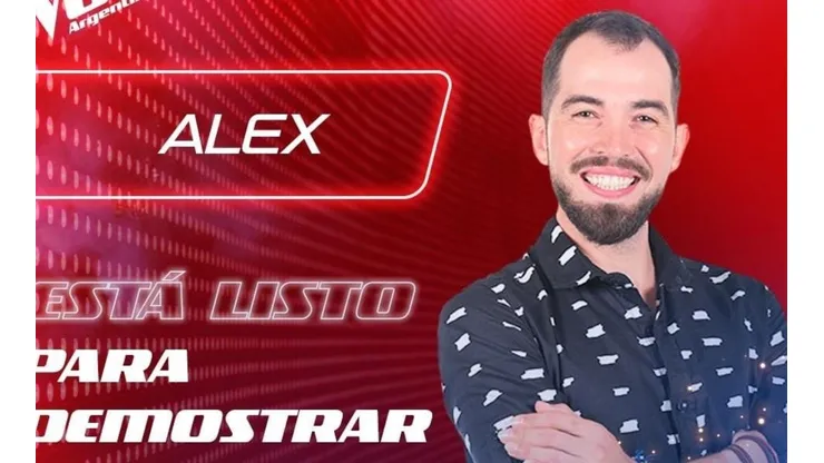 Alex Freidig buscará acceder a la FINAL de La Voz Argentina 2021 (Foto: Instagram La Voz Argentina)