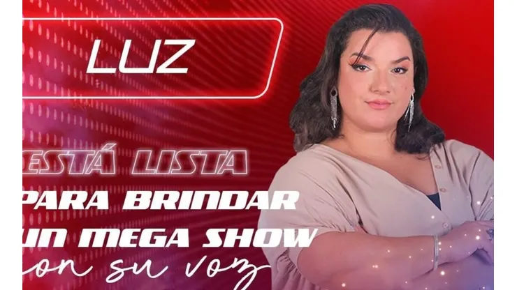 HOY, en el programa especial de La Voz Argentina, Luz Gaggi nos contará acerca de su vida (Foto: Instagram La Voz Argentina)